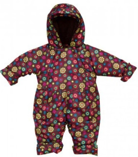 G-mini - kombinéza Noah, hnědý potisk, vel. 74