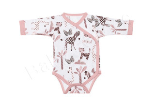 Rostoucí body zavinovací Safari růžové Česká výroba Babyservice