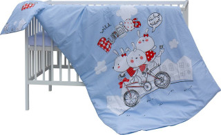 Dětská postýlka s kompletní výbavou 120 x 60 cm - Uly Scarlett