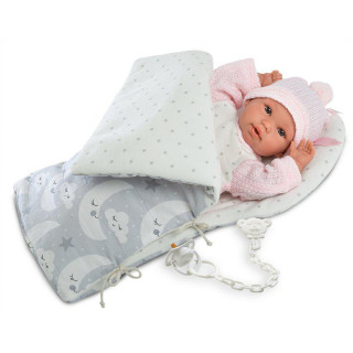 Panenka - New Born holčička ve fusaku 36 cm
