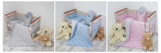 7 dílná sada do postýlky Teddy bears Esito