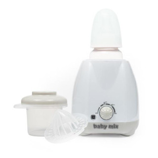 Elektrický ohřívač lahví a dětské stravy s příslušenstvím Baby Mix šedý