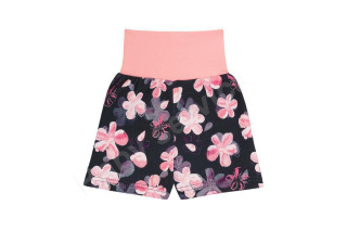 Bavlněné kraťásky Kytičky Baby Service
