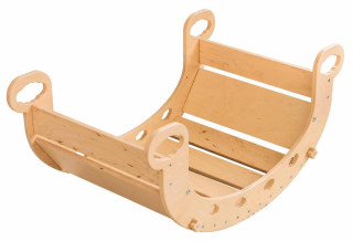 Montessori houpačka, Large Natural Wood