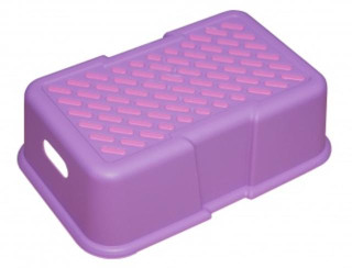 Protiskluzový stupínek - stupátko k umyvadlu FIALOVÁ