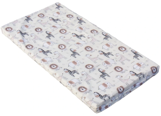 Matrace do postýlky Scarlett Zebra 120 x 60 x 5,2 cm - béžová