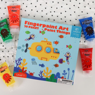 Malování prstovými barvami Level 1 Svět 30 listů