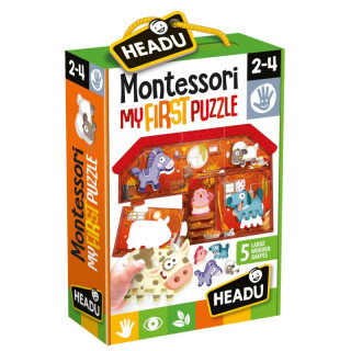 HEADU: Montessori Moje první puzzle - Farma
