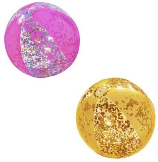 Míč nafukovací 41 cm s třpytkami 24 m+