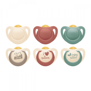 Latexové šidítko For Nature Nuk 2 ks 0-6 m