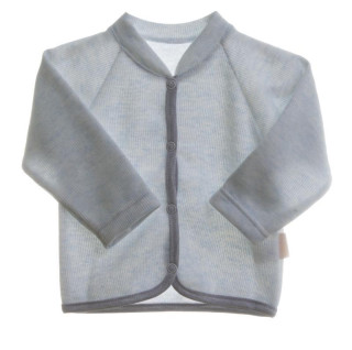 Kabátek svetrovina bez kapuce MKcool Modrý