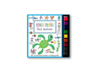 Pod mořem - Otiskni prstíky Elizabeth Golding, Olena Herasimova, Ilustrace: Alena Razumov