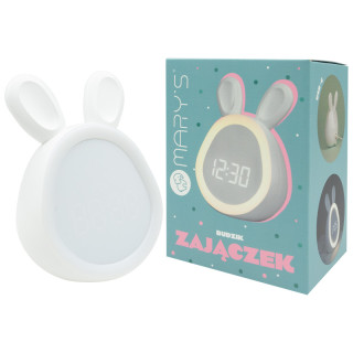 Budík zajíc bílý Mary's 