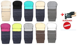 Fusak Combi DELUXE zimní 3v1 Emitex + RUKÁVNÍK ZDARMA