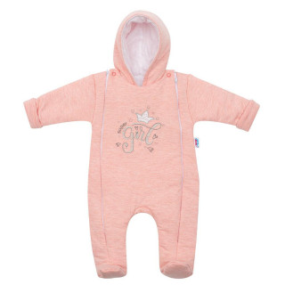 Zimní kombinézka New Baby Super Girl Meruňková