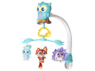 Hrazdička na kočárek otáčející se zvířátka 0 m+