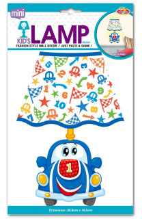 Dětská lampička na zeď, autíčko