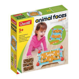 Quercetti Animal Faces Puzzle