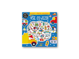 Vše, co jezdí - aktivity s pěnovými samolepkami