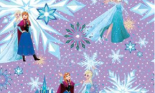 Balící papír Ledové království 2 x 0,70 m