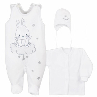 Semišová kojenecká souprava Koala Obláček