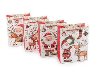 Vánoční dárková taška 18 x 23 x 10 cm