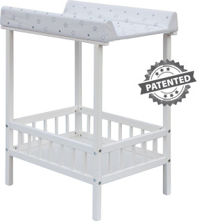 Přebalovací pult Scarlett Pája Hvězdička bílý