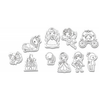Pěnová razítka Princezny a víly Créa Lign
