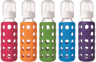 Lifefactory kojenecká láhev 250ml