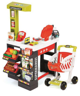 SMOBY Supermarket zelený