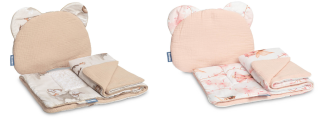 2D sada do kočárku, postýlky, kolébky mušelín/bavlna Sensillo