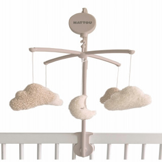Kolotoč hudební nad postýlku Teddy Nattou 0 m+