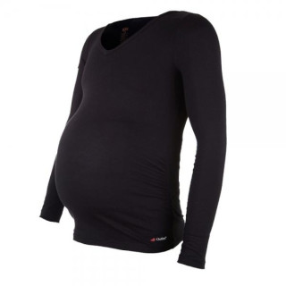 Tričko těhotenské dlouhý rukáv Outlast černý Little Angel 