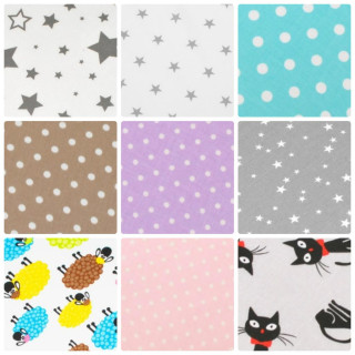 Bavlněné prostěradlo 120 x 60 cm Baby Nellys