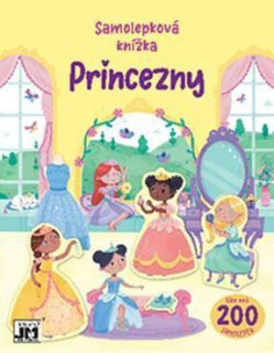 Samolepková knížka - Princezny