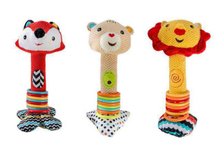 Chrastítko s kroužky Fisher Price