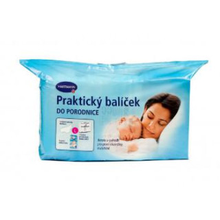 Praktický balíček do porodnice vložky porodnické Samu 2x+prsní vložky+Molipants L Hartmann