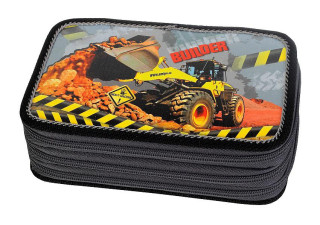 Školní penál 3-patra BUILDER prázdný Emipo