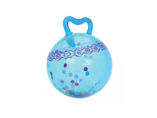 Skákací míč Hop n’ Glow modrý