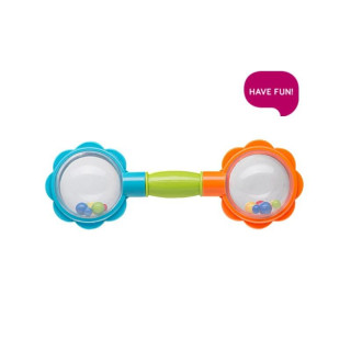 Chrastítko činka s kuličkami BabyOno