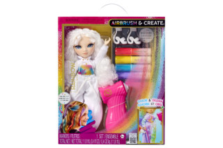 Rainbow High Air Brush panenka - zelené oči