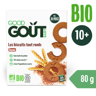 Good Gout BIO Kakaová kolečka 80 g