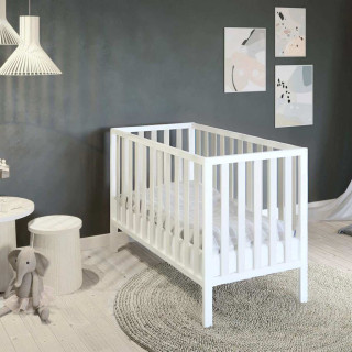 Postýlka Ivy 120 x 60 cm White Nanna