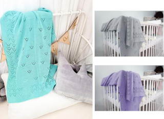 Dětská pletená deka 90x90 cm PeeKaBoo