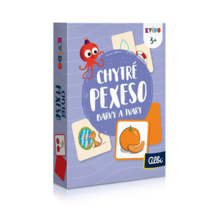 Chytré pexeso 2. vydání - Barvy a tvary Kvído