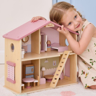Dřevěný domeček pro panenky Viga