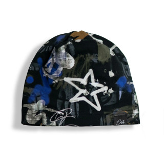 Jarní čepice Skateboard star - černá Esito