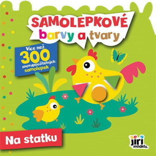 Samolepkové barvy a tvary pro nejmenší Na statku