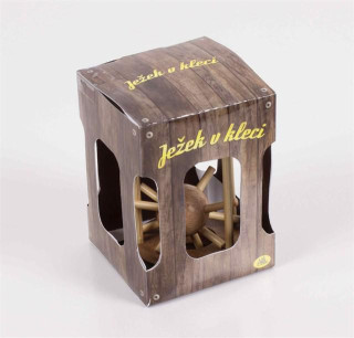 Ježek v kleci dřevěný Albi