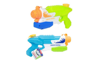 Vodní pistole stříkací plast 30 cm 2 barvy